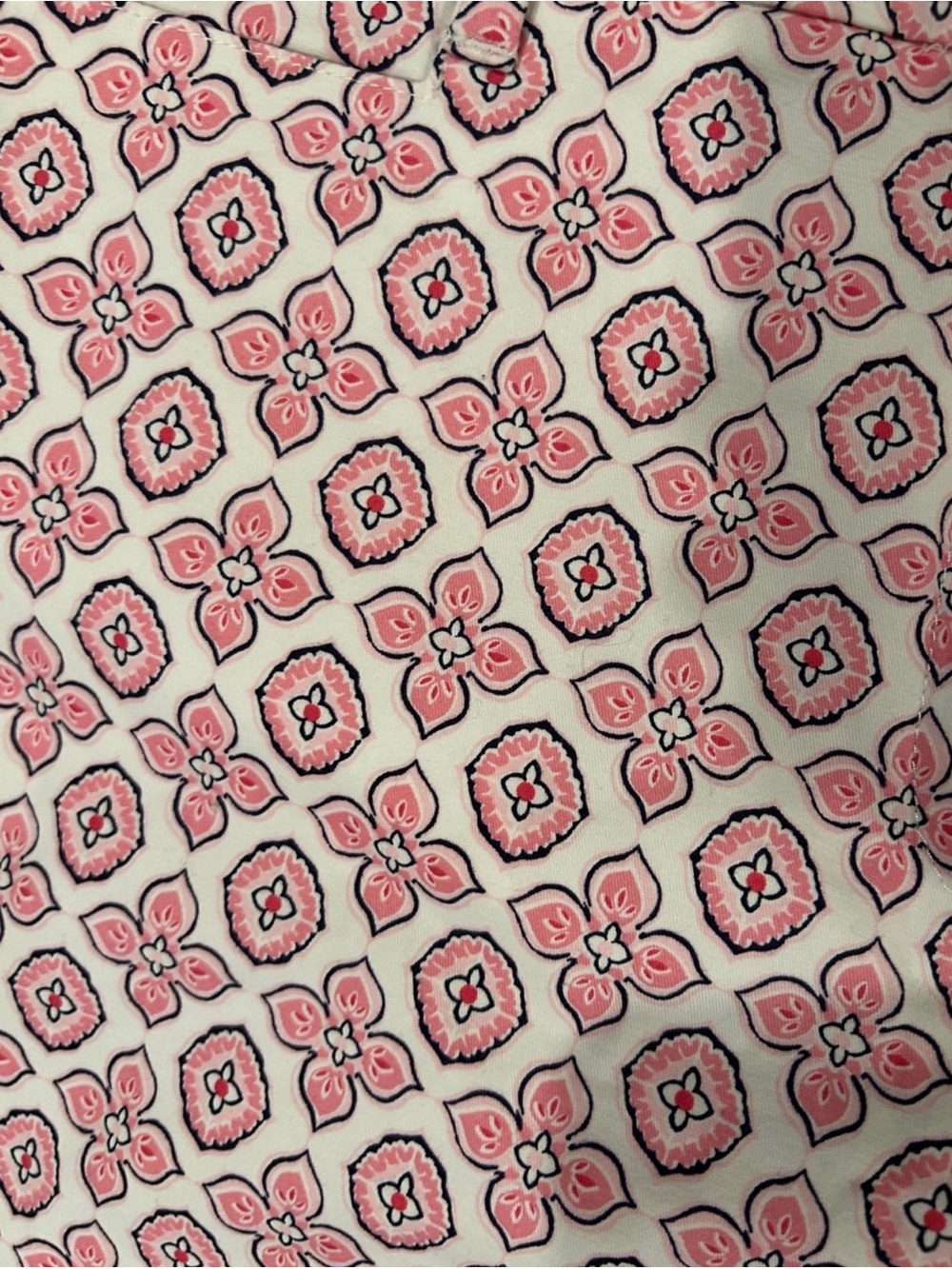Classic Talbots Peony Tile Ankle Pants - Picture 5 of 6